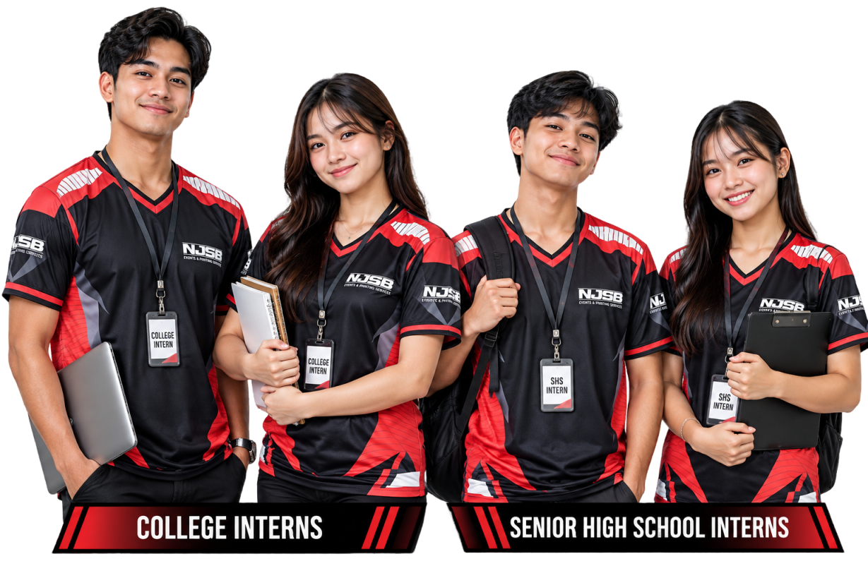College and Senior High School interns at NJSB