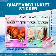 Vinyl Inkjet Sticker Printing - Non-Waterproof