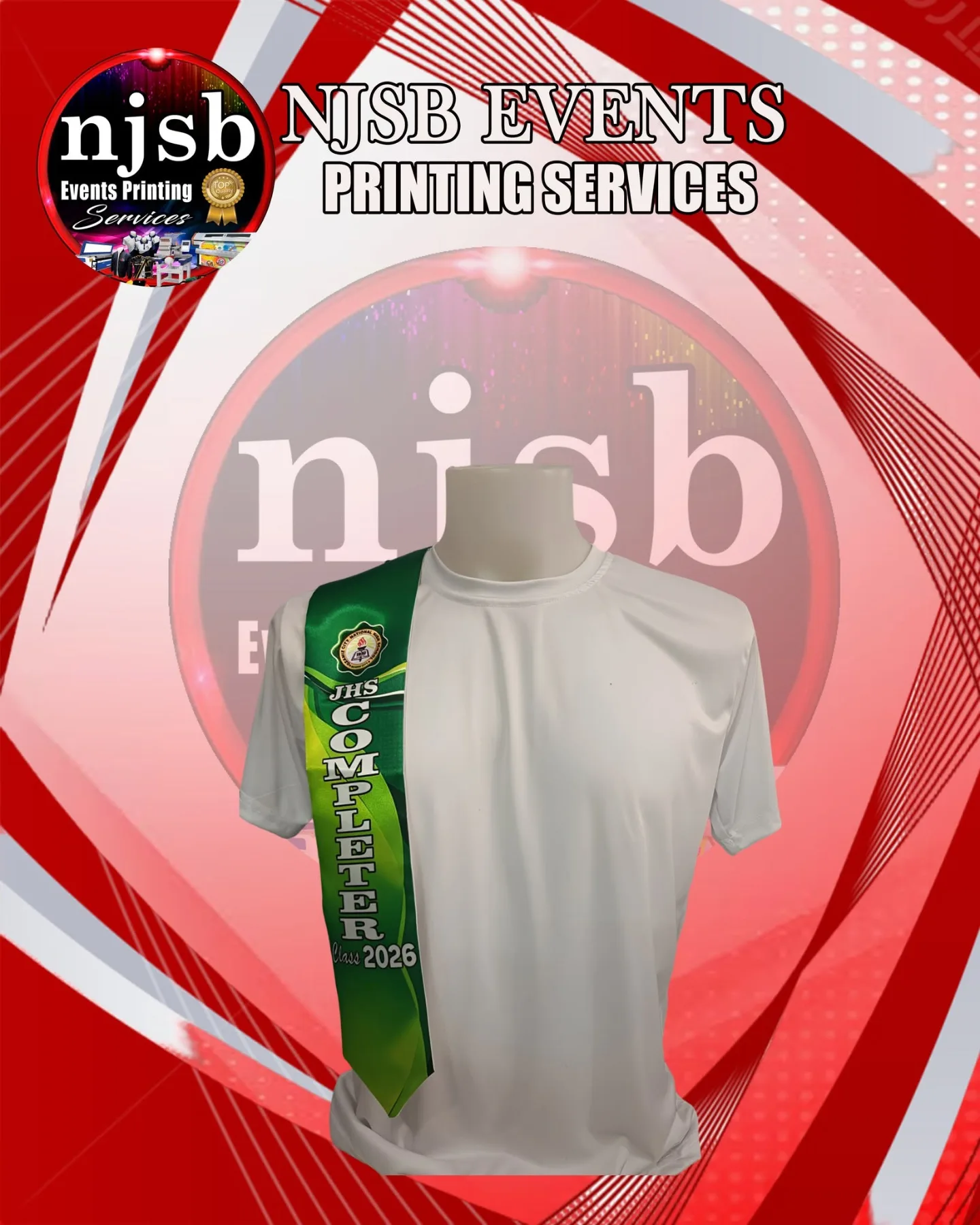 Customized Graduation & Completion Stoles (Sablay)