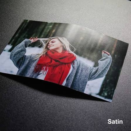 RC Satin Photo Paper Printing